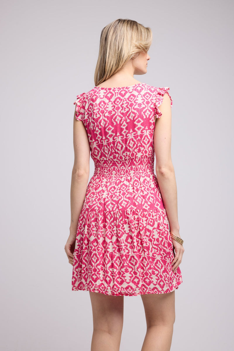 ROBE PENNY SHORT FUSHIA P822