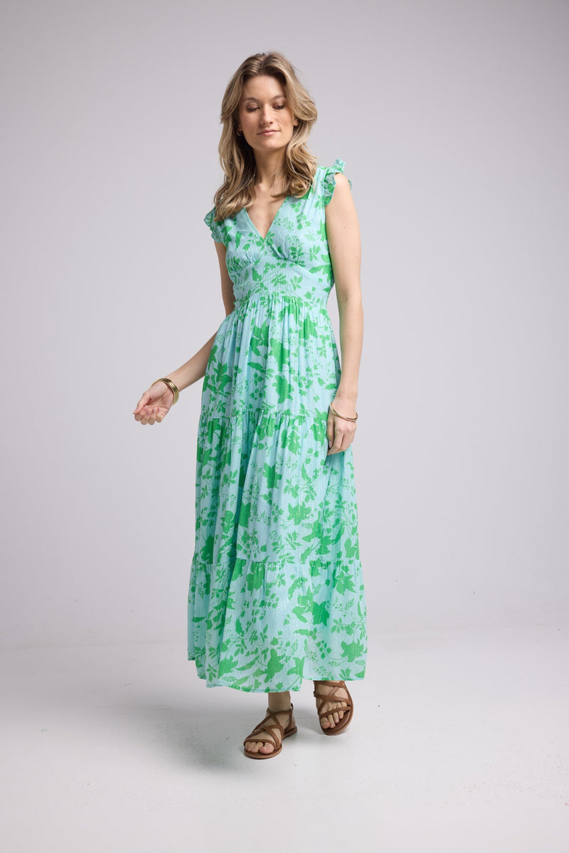 ROBE PENNY LONG/GREEN SEA P821