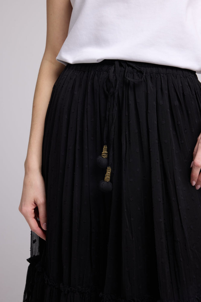 JUPE PISTACHE BLACK