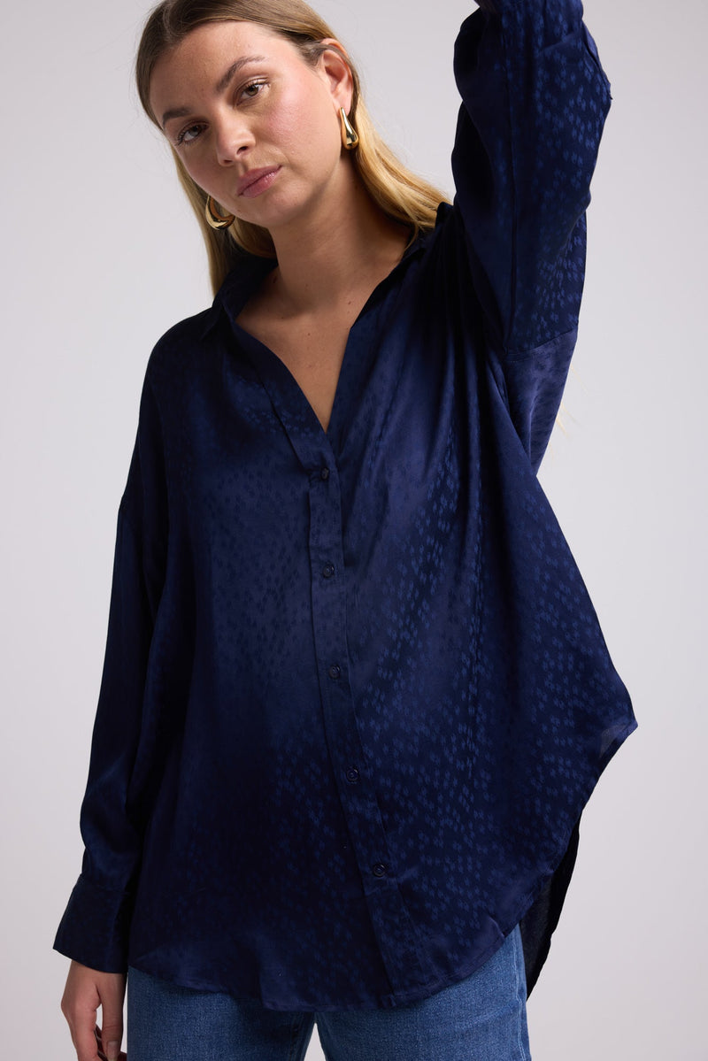 BLOUSE SAM NAVY