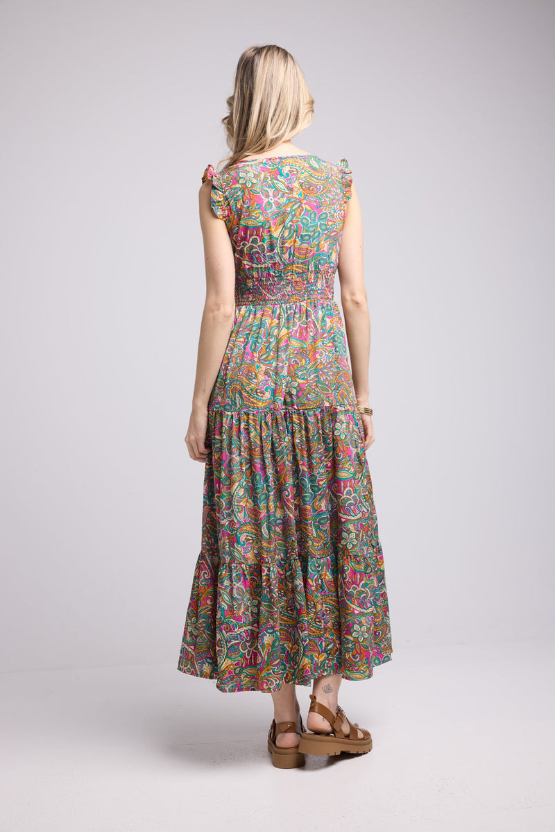 ROBE SANDY LONG GOLD P4000