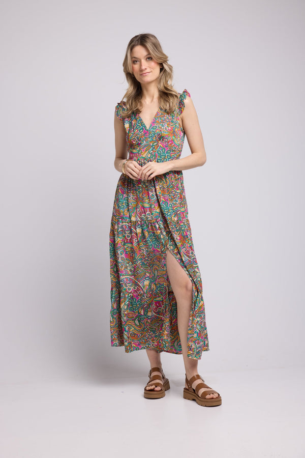 ROBE SANDY LONG GOLD P4000