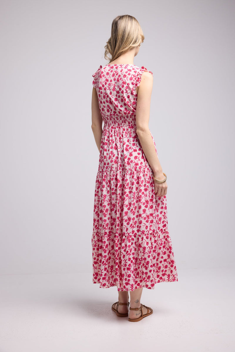 ROBE  SANDY LONG CHERRY P5007