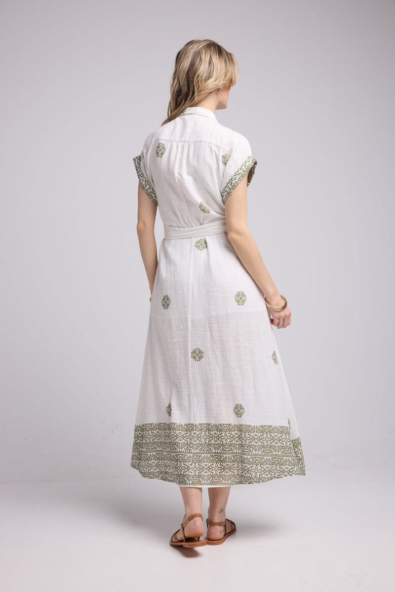 ROBE SHARON P19 KHAKI